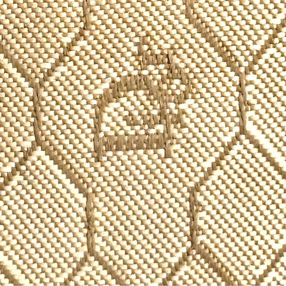 Authentic 1990s CHRISTIAN DIOR Brown Honeycomb Clutch Pouch Cosmetics Bag France